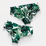 Fekete Varrás Nélküli Brazil Bikini Alsó