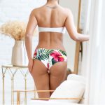 Színes Leopárd Mintás Bikini Alsó