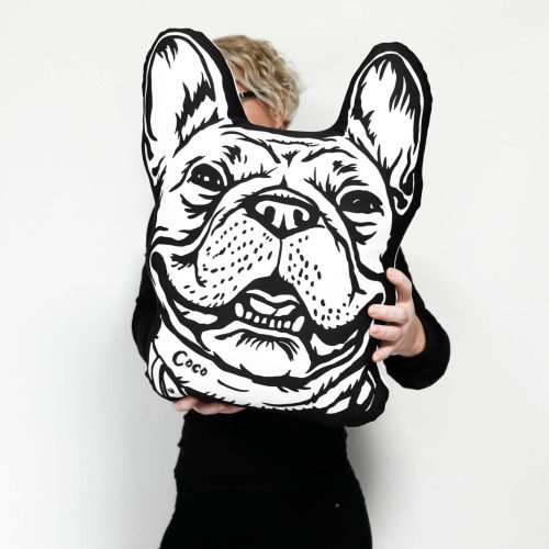 Egyedi Francia Bulldog Párna