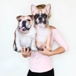 Fényképes Bulldog Párna - Egyedi Kutyás Ajándéktárgy