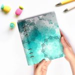 Egyedi Türkiz Mandala Határidőnapló 2026