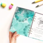 Egyedi Türkiz Mandala Határidőnapló 2026