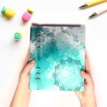 Egyedi Türkiz Mandala Határidőnapló 2026