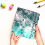 Egyedi Türkiz Mandala Határidőnapló 2026