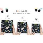 Egyedi Sötétkék Gyűrűs Határidőnapló 2025-2026