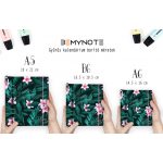 Türkiz Pálmaleveles Határidőnapló 2026