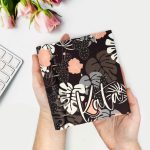 Barna Monstera Mintás Határidőnapló