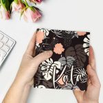 Barna Monstera Mintás Határidőnapló