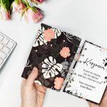 Barna Monstera Mintás Határidőnapló