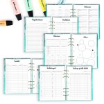 Türkiz Határidőnapló Névre szóló 2026