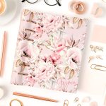 Rózsa Mintás Határidőnapló 2025-2026