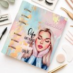 Egyedi Szempillás Naptár 2026 - Névre Szóló Kozmetikus Határidőnapló