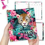 Egyedi Naptár 2026 Leopárd Mintával