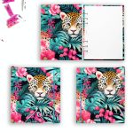 Egyedi Naptár 2026 Leopárd Mintával