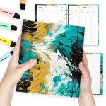 Designer Türkiz Határidőnapló 2026 - A5, B6, A6