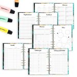 Designer Türkiz Határidőnapló 2026 - A5, B6, A6