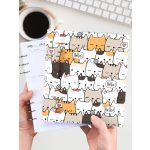 A5 Cica Mintás Gyűrűs Kalendárium 2026