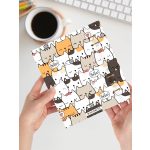 A5 Cica Mintás Gyűrűs Kalendárium 2026