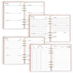 Púder pink - arany naptár - A5, B6, A6