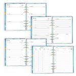 Be Happy – Színes Szív Mintás Gyűrűs Határidőnapló