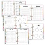 OWL – Színes Bagoly Mintás Gyűrűs Naptár