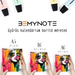 Trendi Stílusos Névre Szóló Naptár - A5, B6, A6