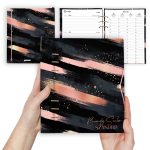 Fekete & Rose Gold – egyedi gyűrűs naptár