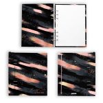 Fekete & Rose Gold – egyedi gyűrűs naptár