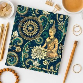Buddha – Spirituális, Motivációs Gyűrűs Naptár
