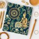 Buddha – Spirituális, Motivációs Gyűrűs Naptár