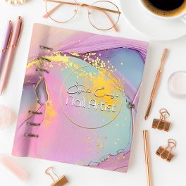 Aurora Glam – névre szóló gyűrűs határidőnapló