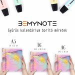 Aurora Glam – névre szóló gyűrűs határidőnapló