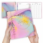 Aurora Glam – névre szóló gyűrűs határidőnapló