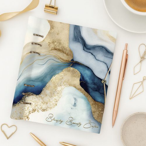 Arany Óceán – elegáns névre szóló gyűrűs naptár