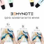 Arany Óceán – elegáns névre szóló gyűrűs naptár