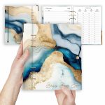 Arany Óceán – elegáns névre szóló gyűrűs naptár