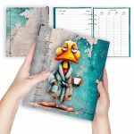 Koffein kacsa - Humoros Egyedi Határidőnapló