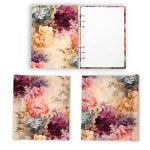 Virágálom gyűrűs határidőnapló – névre szóló, egyedi naptár