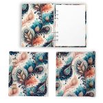 Bohém gyűrűs határidőnapló – névre szóló, egyedi notesz