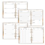 Indiai elefánt névre szóló gyűrűs női naptár