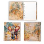 Indiai elefánt névre szóló gyűrűs női naptár