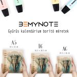 Egyedi spirituális gyűrűs határidőnapló