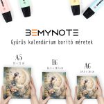 Névre szóló pasztell határidőnapló – egyedi ajándék nőknek