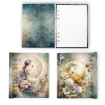 Névre szóló pasztell határidőnapló – egyedi ajándék nőknek