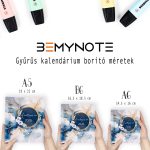 Elegáns női naptár - egyedi határidőnapló A5, B6, A6