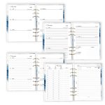 Elegáns női naptár - egyedi határidőnapló A5, B6, A6