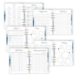 Elegáns női naptár - egyedi határidőnapló A5, B6, A6