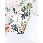 Hawaii Virágmintás Gyűrűs Füzet