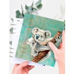 Koala Mintás Gyűrűs Kalendárium 2026