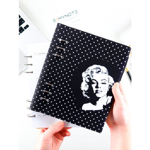 Marilyn Monroe Gyűrűs Határidőnapló 2025